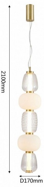 Подвесной светильник Favourite Bella 4057-2P в Сысерти - sysert.mebel24.online | фото 4