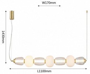 Подвесной светильник Favourite Bella 4057-3P в Сысерти - sysert.mebel24.online | фото 3