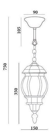 Подвесной светильник Feron 8105 11103 в Сысерти - sysert.mebel24.online | фото 4