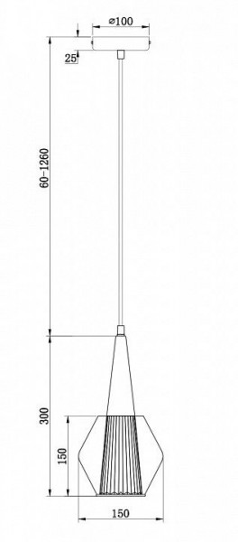 Подвесной светильник Freya Copita FR8008PL-01GB в Сысерти - sysert.mebel24.online | фото