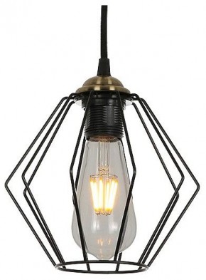 Подвесной светильник Imex INDIGO MD.3099-1-P BK+AB в Сысерти - sysert.mebel24.online | фото 2