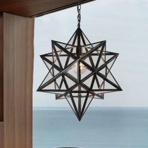 Подвесной светильник Imperiumloft Black Star Clear Glass 101314-26 в Сысерти - sysert.mebel24.online | фото