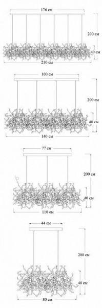 Подвесной светильник Imperiumloft Tezani Argent 40.2060-4 в Сысерти - sysert.mebel24.online | фото 2