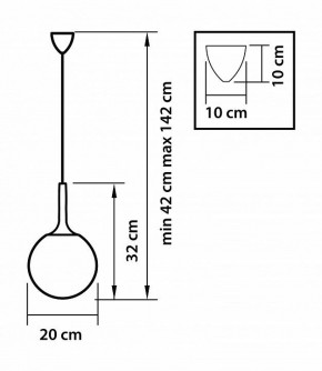 Подвесной светильник Lightstar Globo 813022 в Сысерти - sysert.mebel24.online | фото 3
