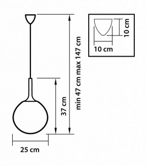 Подвесной светильник Lightstar Globo 813032 в Сысерти - sysert.mebel24.online | фото 3