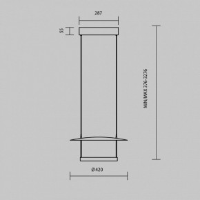 Подвесной светильник Maytoni Ambience MOD280PL-L23B3K1 в Сысерти - sysert.mebel24.online | фото 4