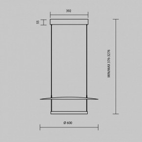 Подвесной светильник Maytoni Ambience MOD280PL-L30B3K1 в Сысерти - sysert.mebel24.online | фото 4