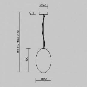Подвесной светильник Maytoni Bruma MOD397PL-L19CH3K в Сысерти - sysert.mebel24.online | фото 6