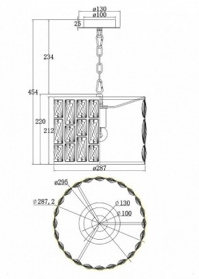 Подвесной светильник Maytoni Gelid MOD184-PL-01-CH в Сысерти - sysert.mebel24.online | фото 8