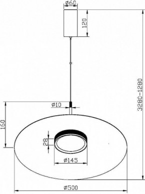 Подвесной светильник Maytoni Halo MOD041PL-L15W3K1 в Сысерти - sysert.mebel24.online | фото 4