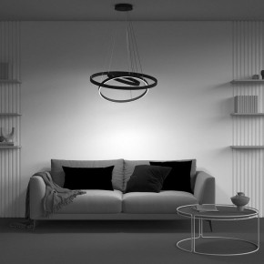 Подвесной светильник Maytoni Halo MOD058PL-L100BK в Сысерти - sysert.mebel24.online | фото 5