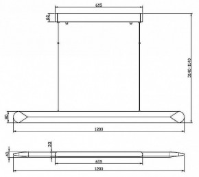 Подвесной светильник Maytoni Motion MOD276PL-L40B3K в Сысерти - sysert.mebel24.online | фото 3