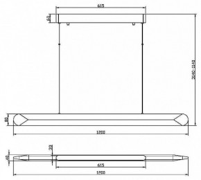 Подвесной светильник Maytoni Motion MOD276PL-L40W3K в Сысерти - sysert.mebel24.online | фото 4