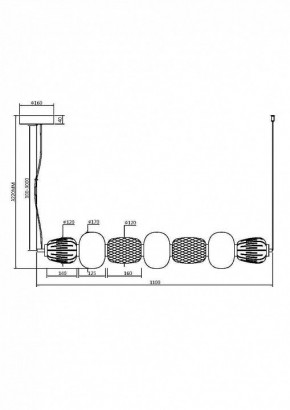 Подвесной светильник Maytoni Pattern MOD267PL-L42CH3K в Сысерти - sysert.mebel24.online | фото 4