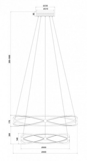 Подвесной светильник Maytoni Weave MOD062PL-L103CH3K в Сысерти - sysert.mebel24.online | фото 9