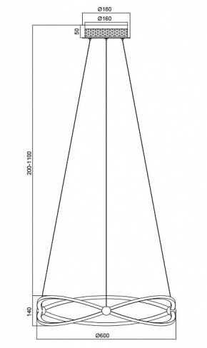 Подвесной светильник Maytoni Weave MOD062PL-L45CH3K в Сысерти - sysert.mebel24.online | фото 5