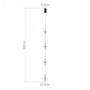 Подвесной светильник ST-Luce Zenith SL6231.403.04 в Сысерти - sysert.mebel24.online | фото 3