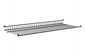 Полка сотовая L895 (черный муар) в Сысерти - sysert.mebel24.online | фото