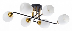 Потолочная люстра Arte Lamp Andrea A8141PL-6BK в Сысерти - sysert.mebel24.online | фото
