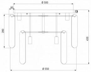 Потолочная люстра Eurosvet Claire 60170 золото в Сысерти - sysert.mebel24.online | фото 5