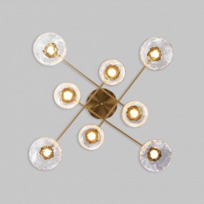 Потолочная люстра Eurosvet Ripple 50389 LED латунь в Сысерти - sysert.mebel24.online | фото 3