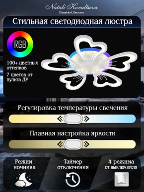 Потолочная люстра Natali Kovaltseva Hugo LED LAMPS 81133 в Сысерти - sysert.mebel24.online | фото 6
