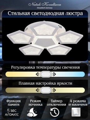 Потолочная люстра Natali Kovaltseva  LED LAMPS 81163 в Сысерти - sysert.mebel24.online | фото 7