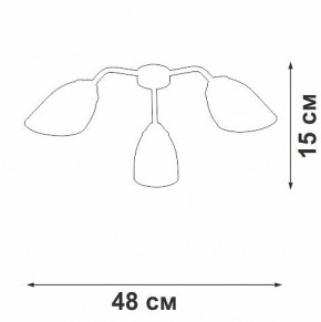 Потолочная люстра Vitaluce V31950 V31950/3PL в Сысерти - sysert.mebel24.online | фото 3