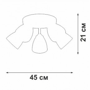 Потолочная люстра Vitaluce V4355 V4355-0/5PL в Сысерти - sysert.mebel24.online | фото 4