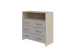 PROxSON Комод Varna (ЛДСП+ткань Бунратти/Savana Milk (молочный)) 90x40 в Сысерти - sysert.mebel24.online | фото