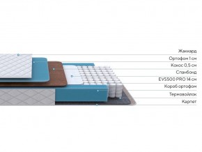 PROxSON Матрас FIRST Cocos Flat M (Ткань Синтетический жаккард) 120x200 в Сысерти - sysert.mebel24.online | фото 3