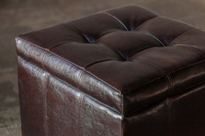 Пуф-сундук Модерна коричневая в Сысерти - sysert.mebel24.online | фото 3
