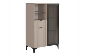РИЧ Комод 2 со стеклом в Сысерти - sysert.mebel24.online | фото