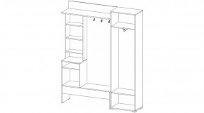 САБРИНА Прихожая в Сысерти - sysert.mebel24.online | фото 3