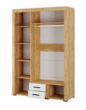 Шкаф 3-х створчатый Адель дуб крафт золотой/белый в Сысерти - sysert.mebel24.online | фото 2