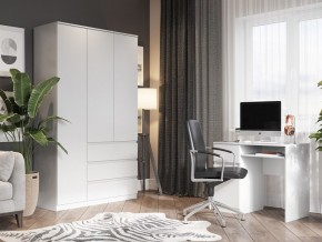 Шкаф 3-ств. с 3 ящиками "Бьянко" в Сысерти - sysert.mebel24.online | фото 4