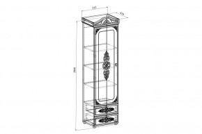 Шкаф для белья Ассоль плюс АС-01 в Сысерти - sysert.mebel24.online | фото 3