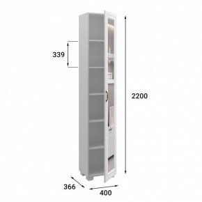 Шкаф для белья Монблан МБ-22К в Сысерти - sysert.mebel24.online | фото 4