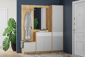 Шкаф для одежды НМ 013.12 "Нортон" (Крафт Золотой) в Сысерти - sysert.mebel24.online | фото 3
