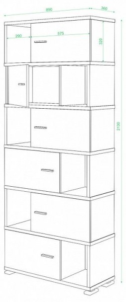 Шкаф комбинированный Домино СБ-30/6 в Сысерти - sysert.mebel24.online | фото 3