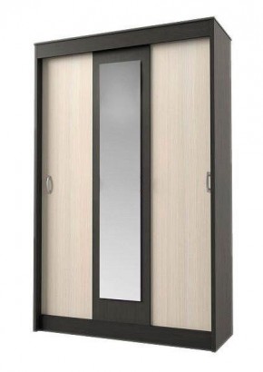 Шкаф-купе Бассо 1300 (Венге/Дуб белфорд) в Сысерти - sysert.mebel24.online | фото 1