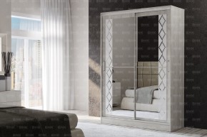 Шкаф-купе Флоренция 1,5 с 2 зеркалами в Сысерти - sysert.mebel24.online | фото 1