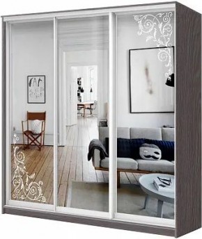 Шкаф-купе ХИТ 24-18-656 ОРНАМЕНТ в Сысерти - sysert.mebel24.online | фото