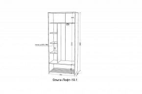 Шкаф-купе Ольга-Лофт 10.1 в Сысерти - sysert.mebel24.online | фото 4