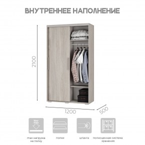 Шкаф-купе ШКК-11 (ясень белый) в Сысерти - sysert.mebel24.online | фото 6