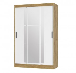 Шкаф-купе Тайм ШКК-03 (крафт/белый) в Сысерти - sysert.mebel24.online | фото