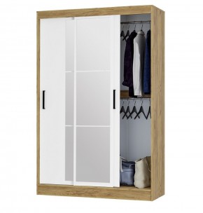 Шкаф-купе Тайм ШКК-03 (крафт/белый) в Сысерти - sysert.mebel24.online | фото 2