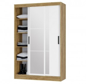 Шкаф-купе Тайм ШКК-03 (крафт/белый) в Сысерти - sysert.mebel24.online | фото 3