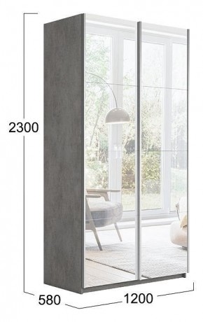 Шкаф-купе Траст СШК 2.120.60-13.13 в Сысерти - sysert.mebel24.online | фото 3