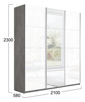 Шкаф-купе Траст СШК 2.210.70-15.13.15 в Сысерти - sysert.mebel24.online | фото 3